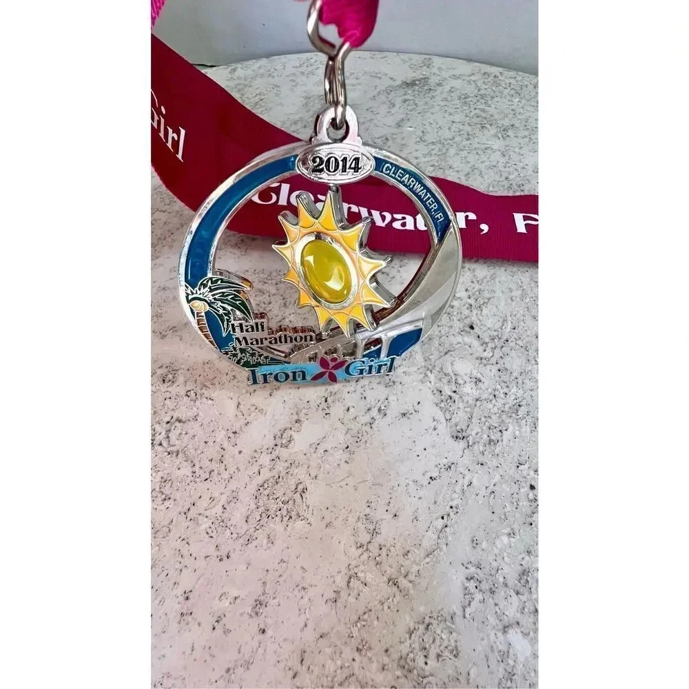 Clearwater Iron Girl Half Marathon 2014 Running Race Challenge Finisher‎ Medal